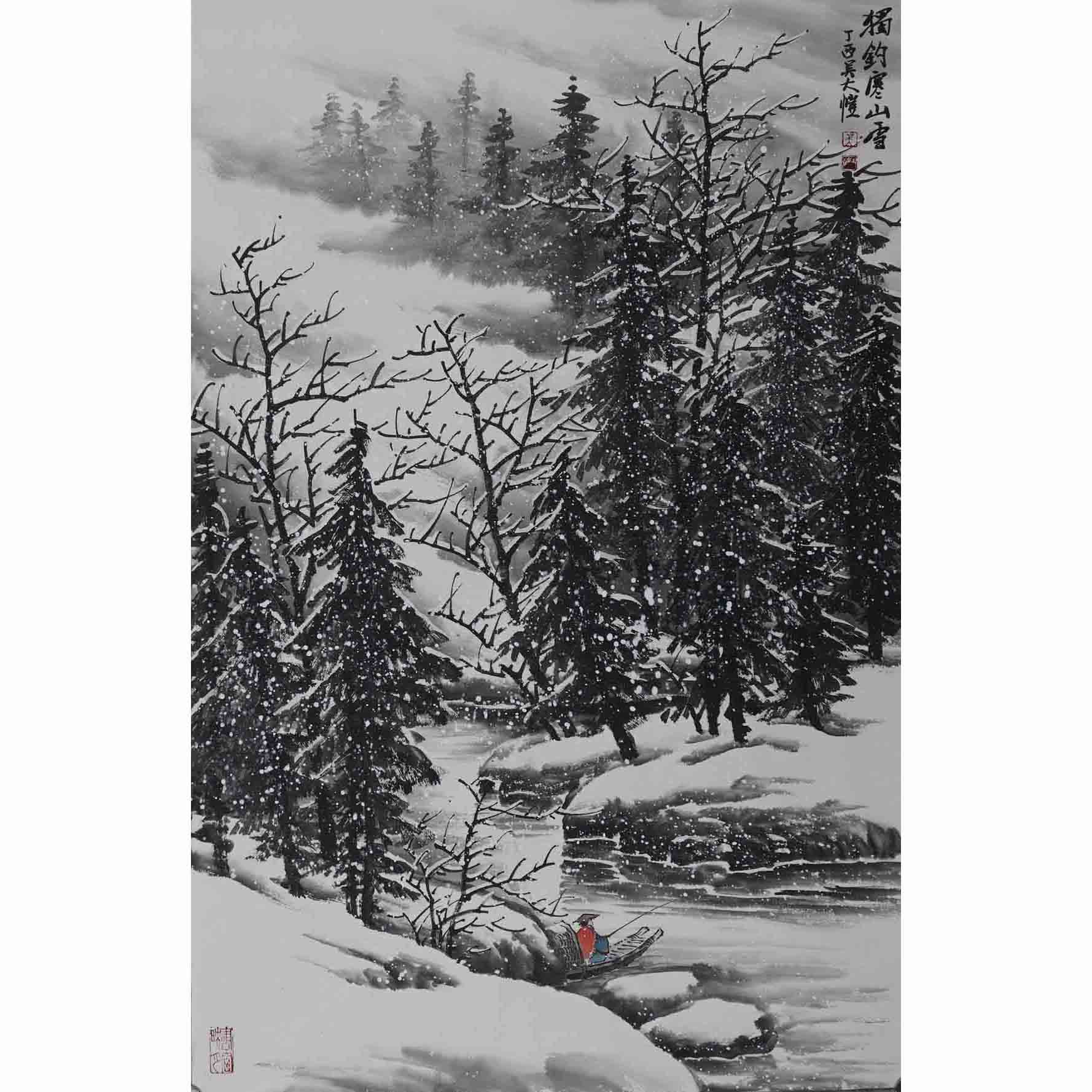 诗意雪景