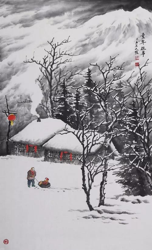 雪景山水吴大恺